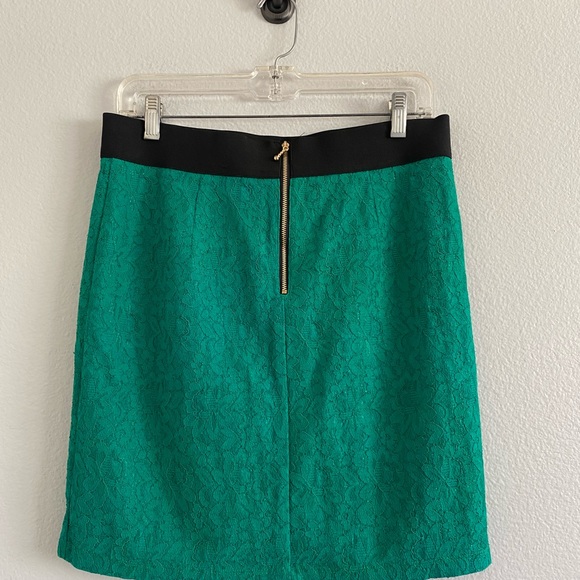 Alfani Green Lace Skirt Size 8 - Picture 6 of 6